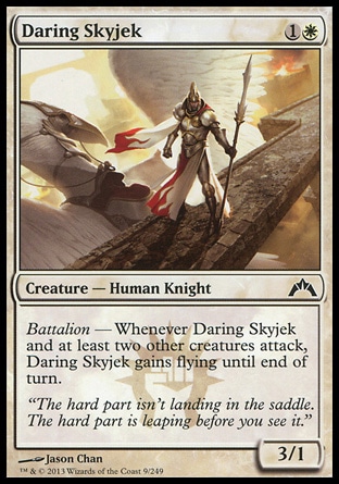 MTG: Gatecrash 009: Daring Skyjek 