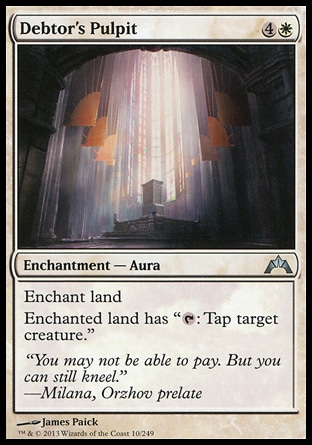 MTG: Gatecrash 010: Debtors Pulpit 