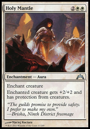 MTG: Gatecrash 017: Holy Mantle 