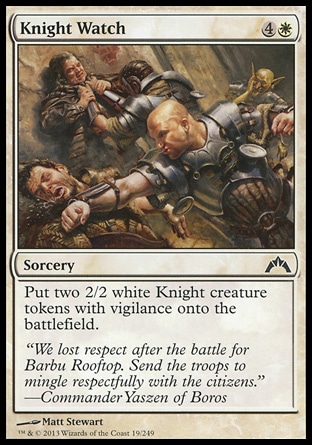 MTG: Gatecrash 019: Knight Watch 
