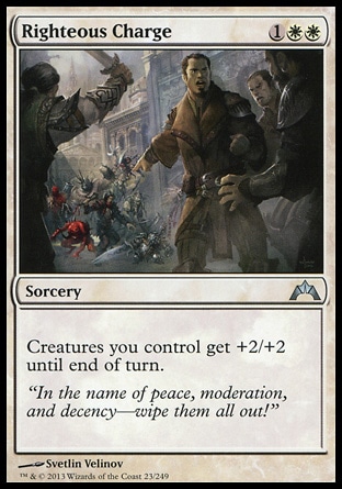 MTG: Gatecrash 023: Righteous Charge 