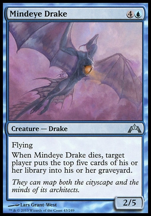 MTG: Gatecrash 043: Mindeye Drake 