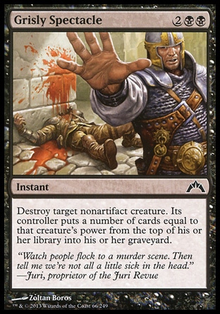 MTG: Gatecrash 066: Grisly Spectacle 