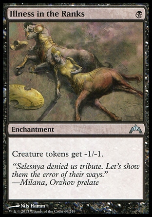MTG: Gatecrash 069: Illness in the Ranks 