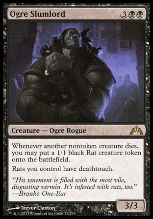 MTG: Gatecrash 074: Ogre Slumlord 