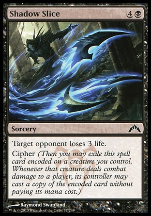 MTG: Gatecrash 077: Shadow Slice 