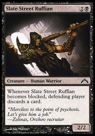 MTG: Gatecrash 078: Slate Street Ruffian 