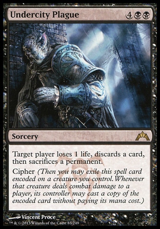 MTG: Gatecrash 083: Undercity Plague 