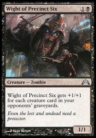 MTG: Gatecrash 084: Wight of Precinct Six 