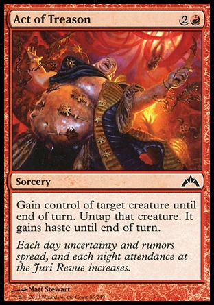 MTG: Gatecrash 085: Act of Treason 