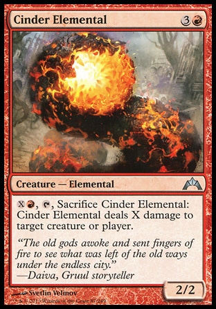 MTG: Gatecrash 087: Cinder Elemental 