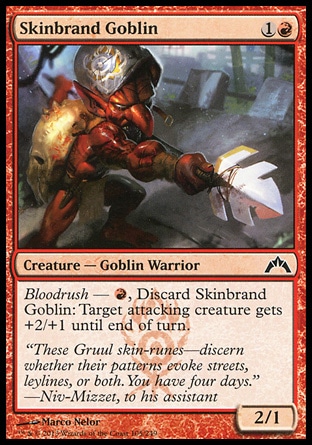 MTG: Gatecrash 105: Skinbrand Goblin 
