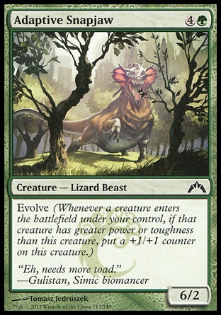 MTG: Gatecrash 113: Adaptive Snapjaw 