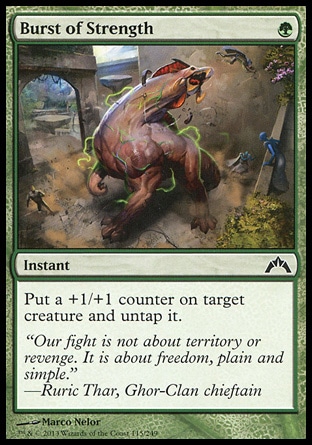 MTG: Gatecrash 115: Burst of Strength 