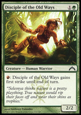 MTG: Gatecrash 118: Disciple of the Old Ways 