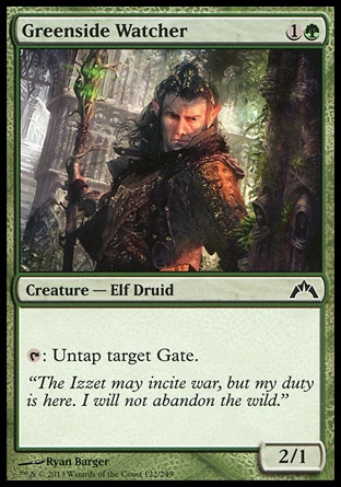 MTG: Gatecrash 122: Greenside Watcher 