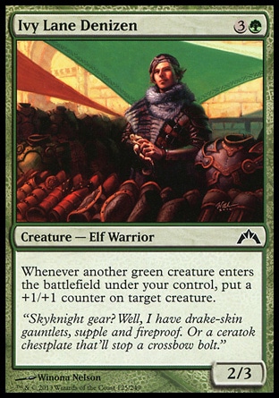 MTG: Gatecrash 125: Ivy Lane Denizen - Foil 