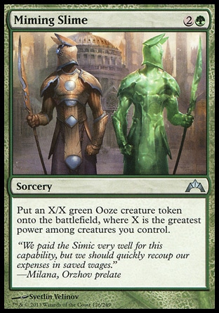 MTG: Gatecrash 126: Miming Slime 