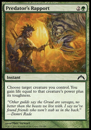 MTG: Gatecrash 129: Predators Rapport 