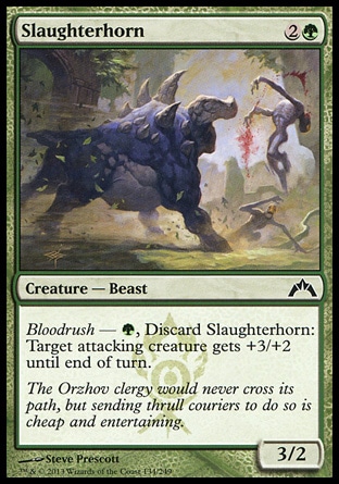 MTG: Gatecrash 134: Slaughterhorn 