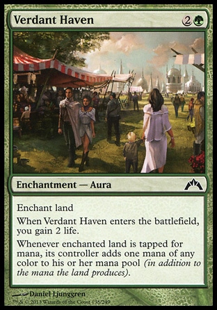 MTG: Gatecrash 138: Verdant Haven 
