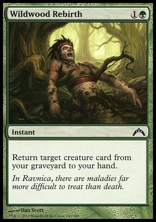 MTG: Gatecrash 140: Wildwood Rebirth - Foil 