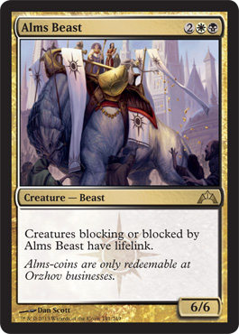 MTG: Gatecrash 141: Alms Beast 
