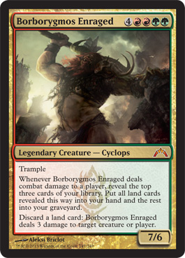 MTG: Gatecrash 147: Borborygmos Enraged 
