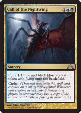 MTG: Gatecrash 149: Call of the Nightwing - Foil 