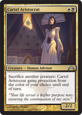 MTG: Gatecrash 150: Cartel Aristocrat - Foil 
