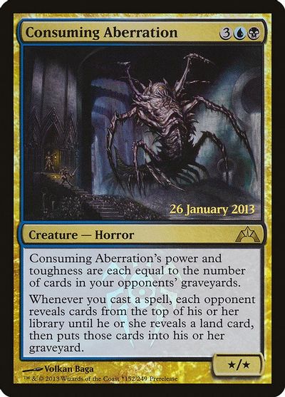 MTG: Gatecrash 152: Consuming Aberration - Prerelease Foil 