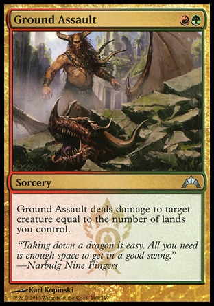 MTG: Gatecrash 168: Ground Assault - Foil 