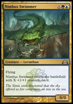 MTG: Gatecrash 181: Nimbus Swimmer - Foil 