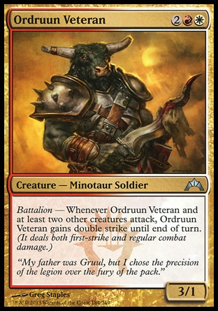 MTG: Gatecrash 184: Ordruun Veteran 