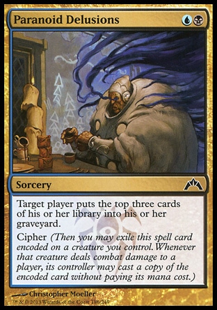 MTG: Gatecrash 186: Paranoid Delusions 
