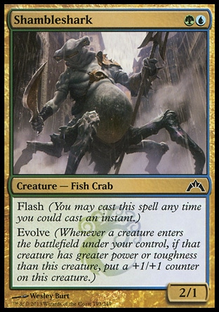 MTG: Gatecrash 193: Shambleshark 