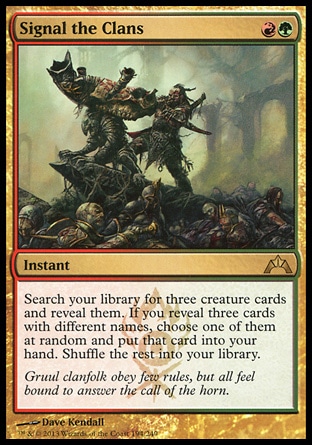 MTG: Gatecrash 194: Signal the Clans 