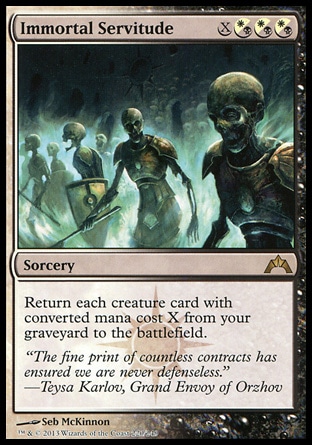 MTG: Gatecrash 220: Immortal Servitude 