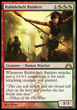 MTG: Gatecrash 224: Rubblebelt Raiders 