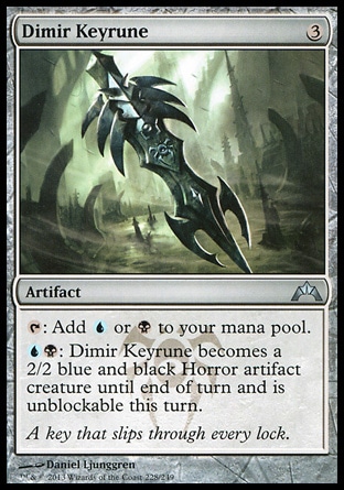 MTG: Gatecrash 228: Dimir Keyrune 