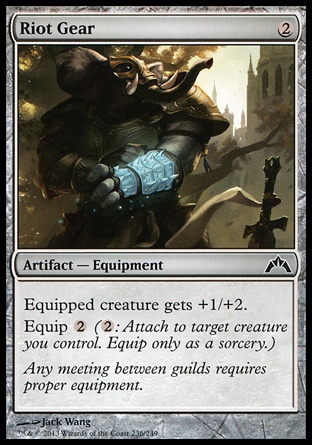 MTG: Gatecrash 236: Riot Gear 