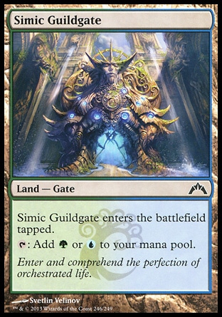 MTG: Gatecrash 246: Simic Guildgate 