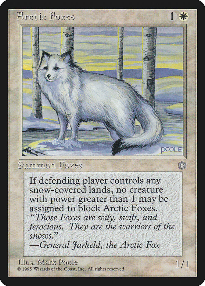 MTG: Ice Age 002: Arctic Foxes 