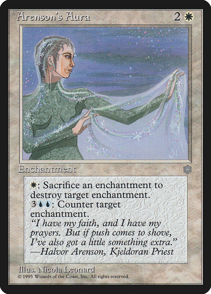 MTG: Ice Age 003: Arensons Aura 