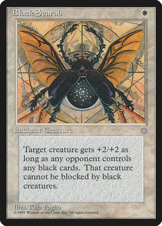 MTG: Ice Age 006: Black Scarab 
