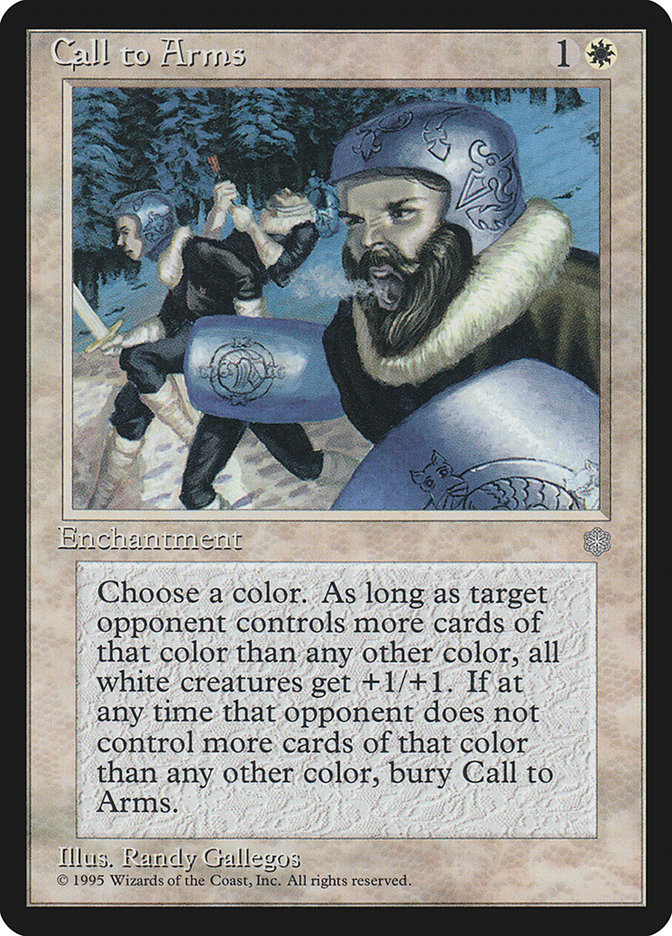 MTG: Ice Age 010: Call to Arms 