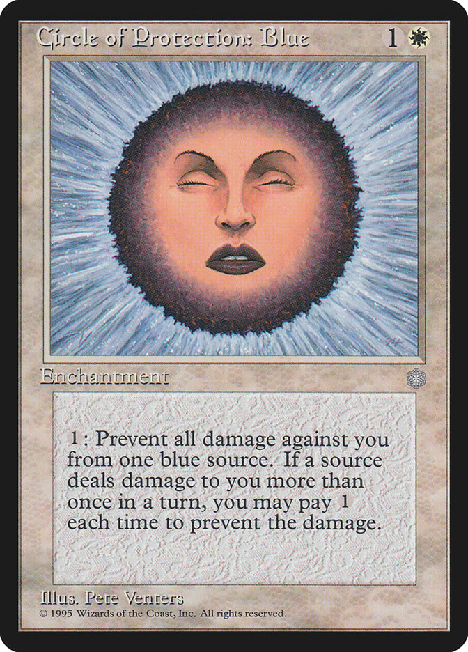MTG: Ice Age 013: Circle of Protection: Blue 