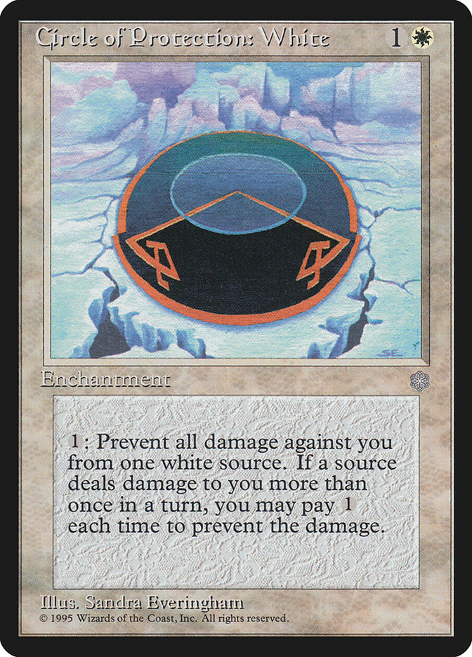 MTG: Ice Age 016: Circle of Protection: White 