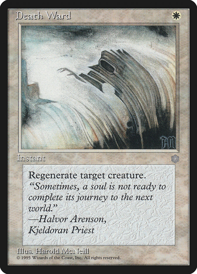 MTG: Ice Age 019: Death Ward 
