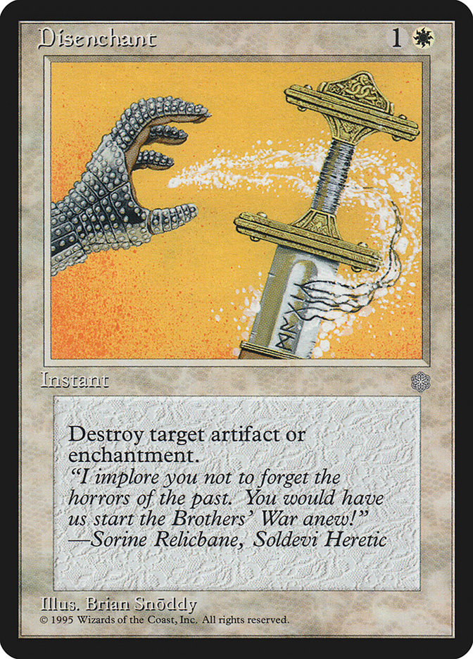 MTG: Ice Age 020: Disenchant 
